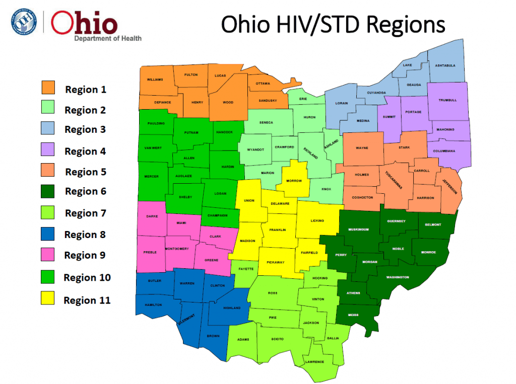 ODH-HIV-STD-region-map