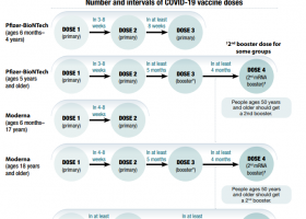 COVID-19: Vaccine Schedule of Doses